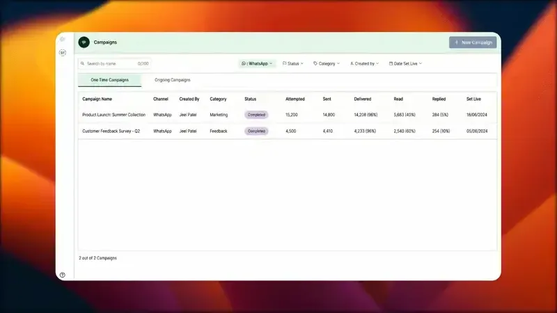 WhatsApp Broadcast & Campaigns Marketing Software